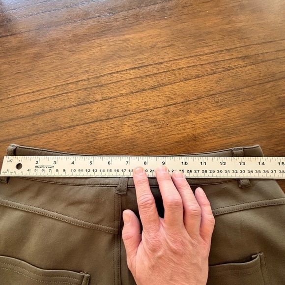 Retrod NWOT green mid-rise super soft casual trousers size M - Picture 12 of 15